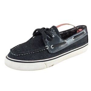 Sperry Top-Sider Women Size 8.5 M Gray Boat Shoe Fabric 91179